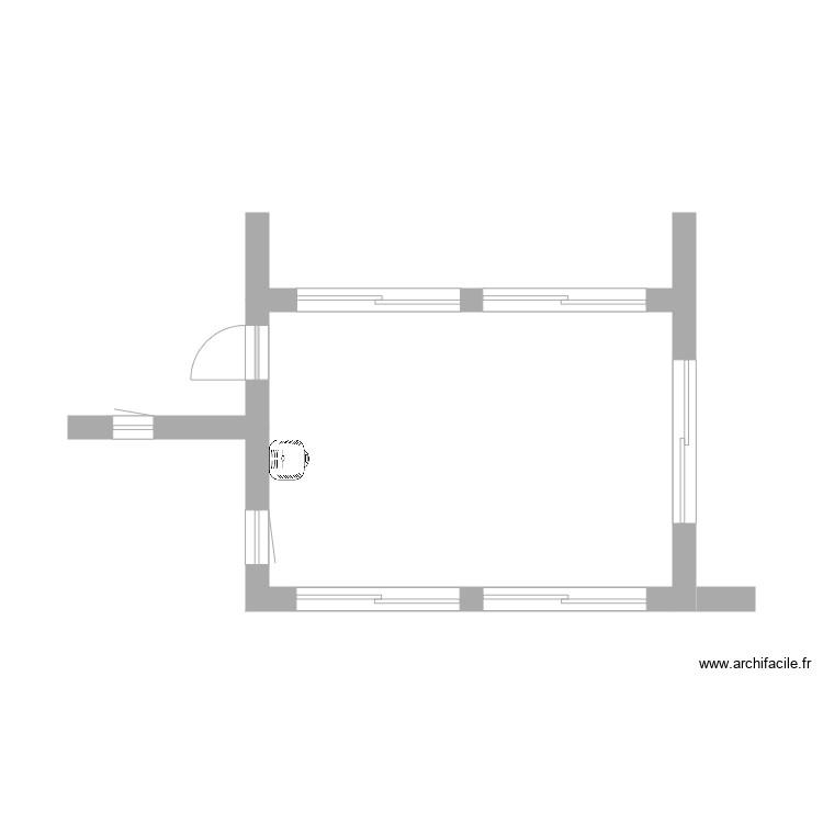 maison. Plan de 0 pièce et 0 m2
