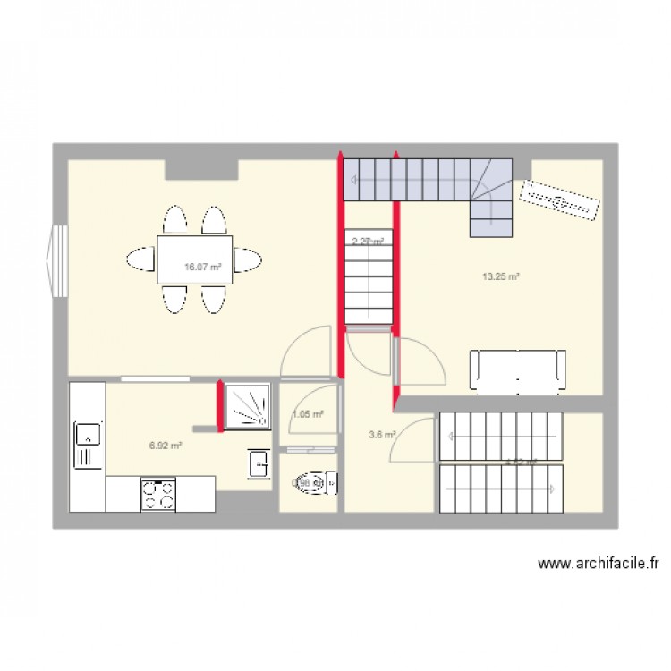 Léonard. Plan de 0 pièce et 0 m2