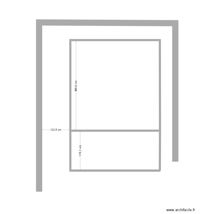 chalet. Plan de 0 pièce et 0 m2