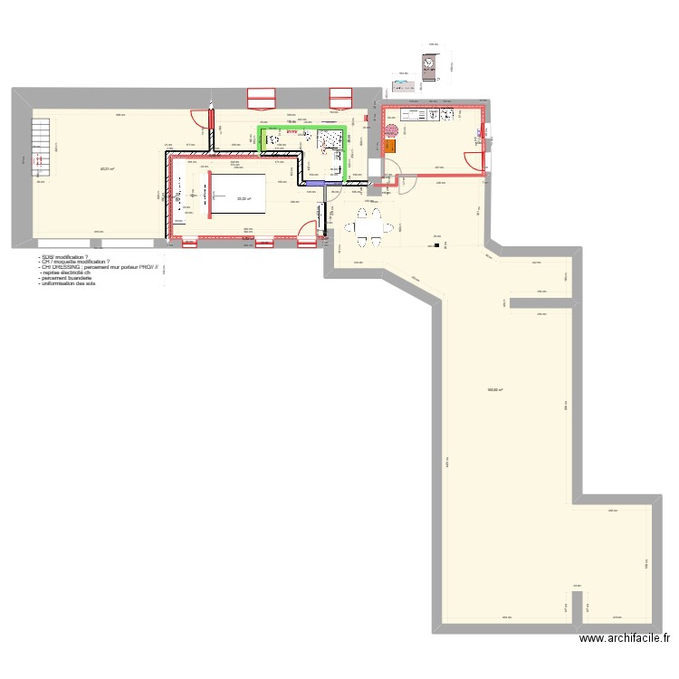 MINIHY proj. Plan de 10 pièces et 244 m2