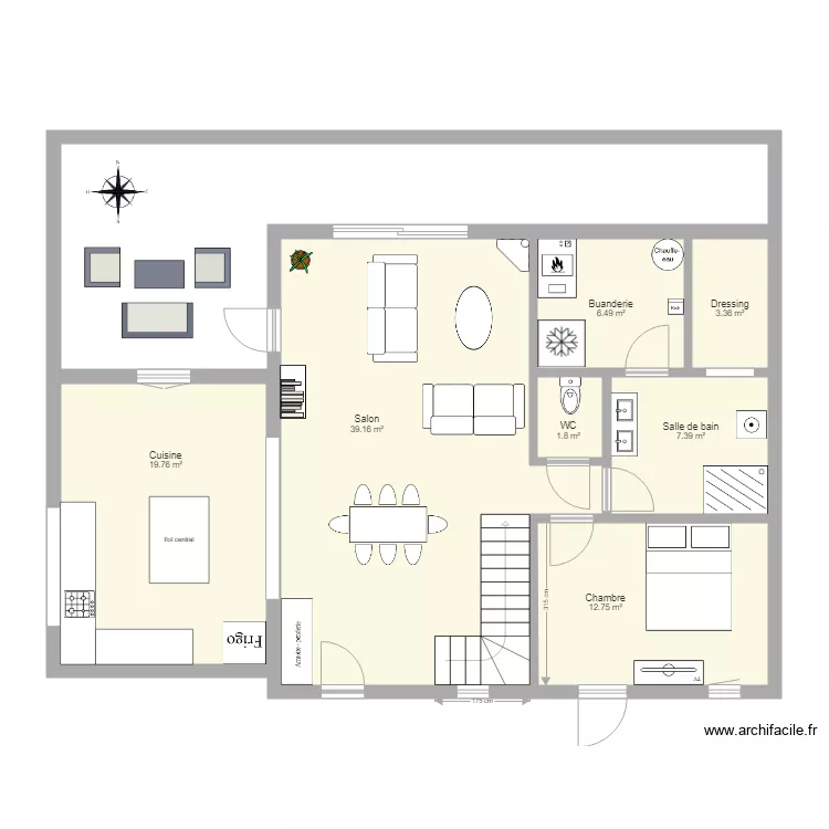 Maison Ruffey plan 1. Plan de Maison Ruffey plan 1. Plan de