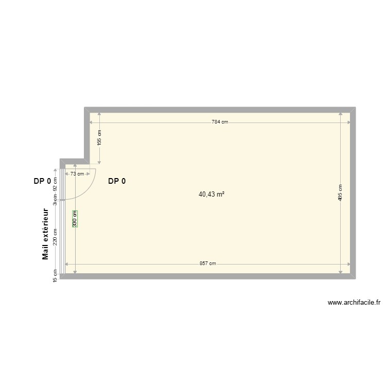 BENSON & CHERRY avant travaux. Plan de 0 pièce et 0 m2