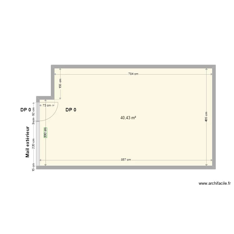 BENSON & CHERRY avant travaux. Plan de BENSON & CHERRY avant travaux. Plan de