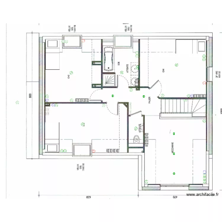 Jess et Thomas. Plan de 
