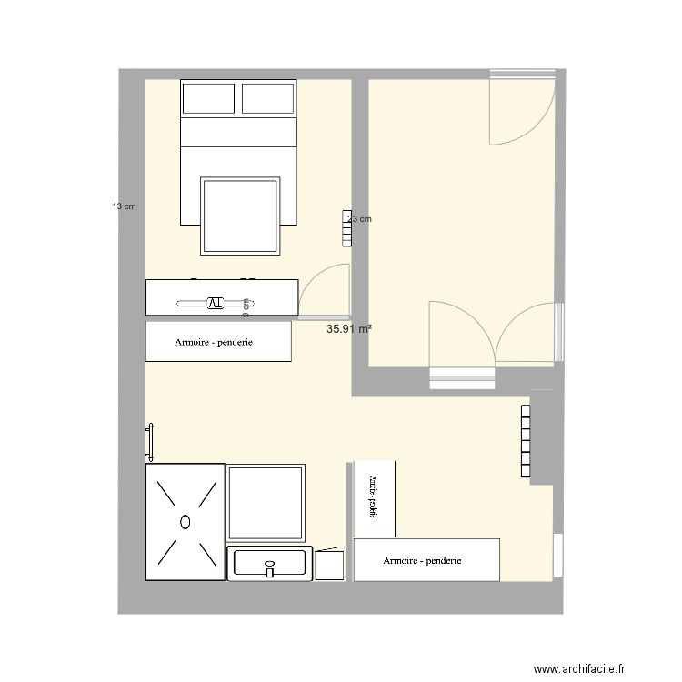 Suite Parentale v5. Plan de 0 pièce et 0 m2