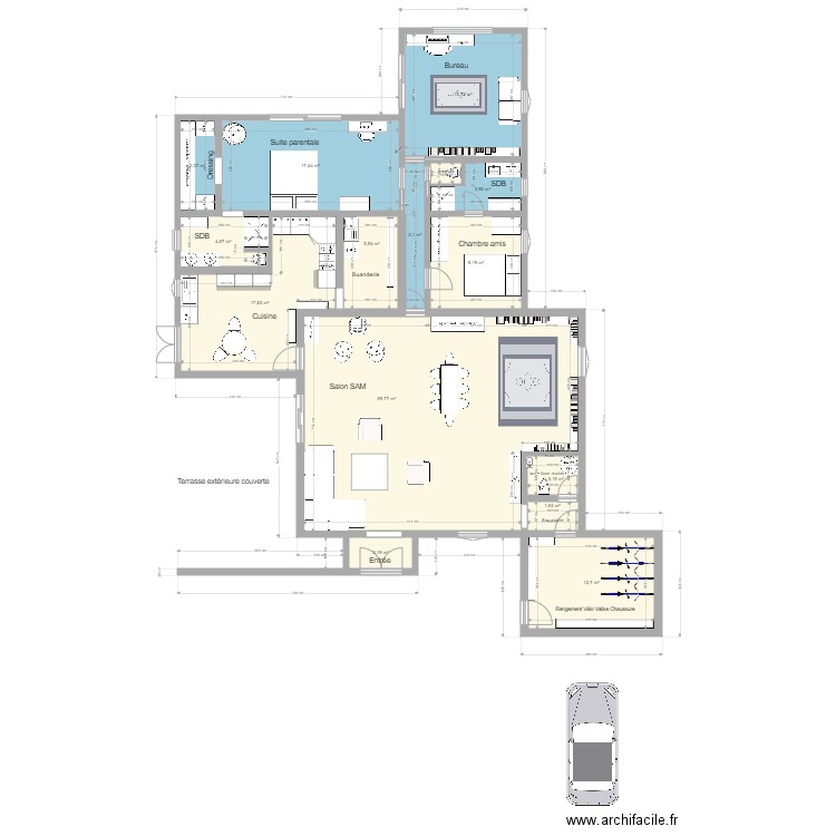 projet  pervenches 3. Plan de 0 pièce et 0 m2