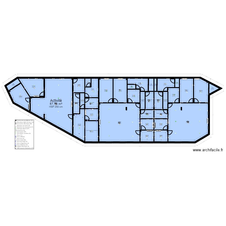 94C97B elec. Plan de 0 pièce et 0 m2