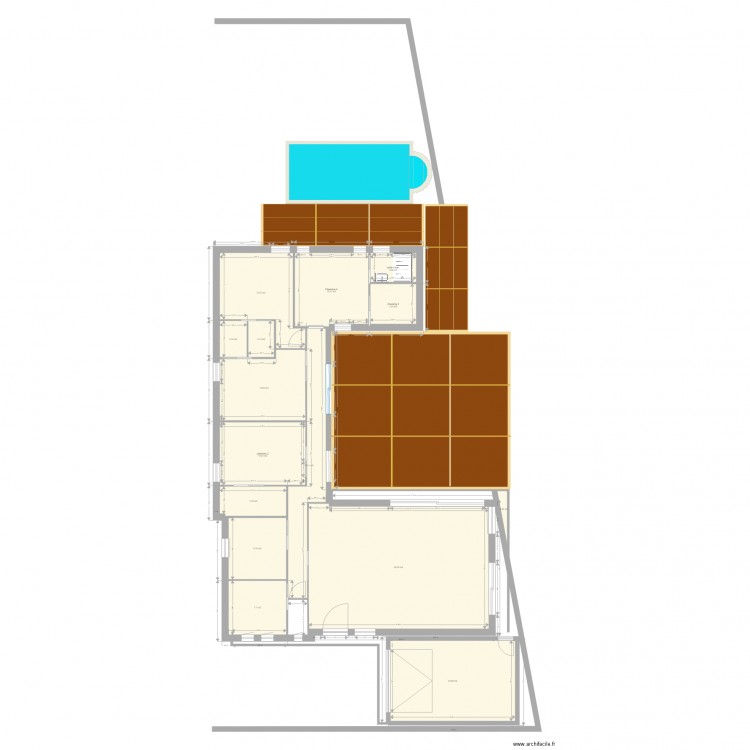 plan. Plan de 0 pièce et 0 m2
