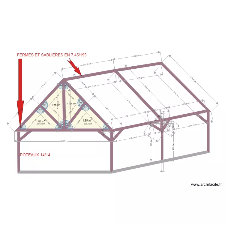 bruisson sani 972. Plan de 