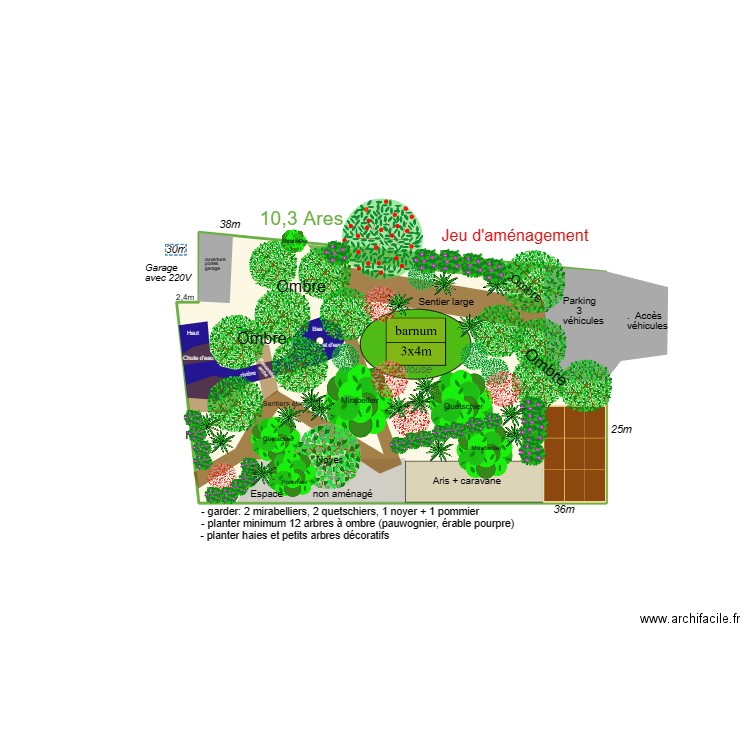  Projet verger Emilie 05. Plan de 0 pièce et 0 m2