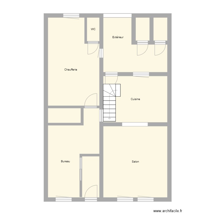Croquis CRABEY. Plan de 0 pièce et 0 m2