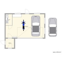 plan garage largeur 8m