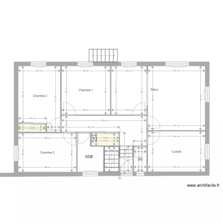 Douvenot RDC. Plan de Douvenot RDC. Plan de
