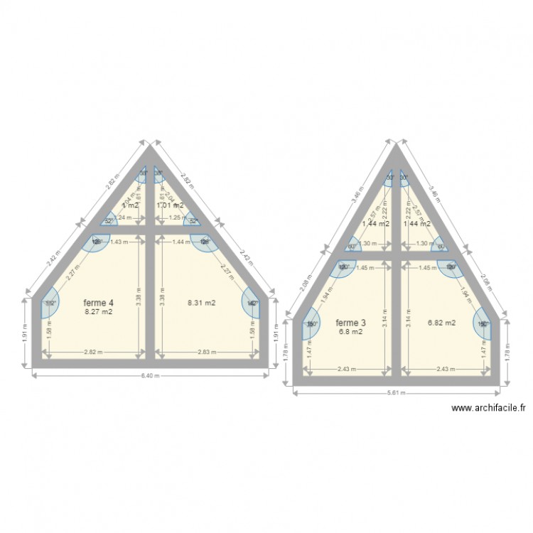 AIX D ANGILLION ferme pigion 2. Plan de 0 pièce et 0 m2