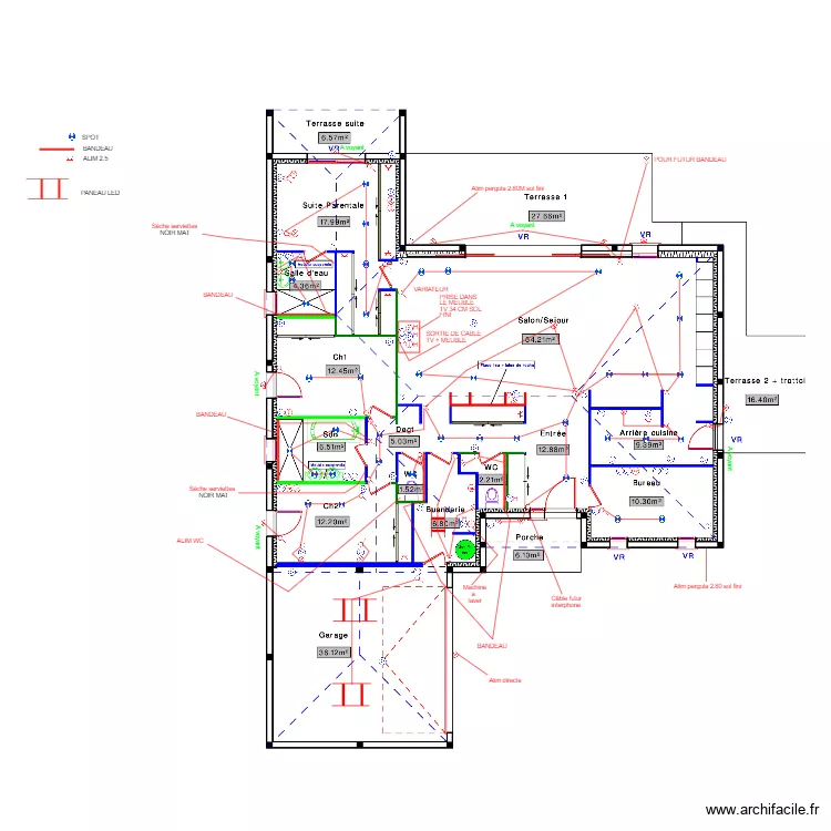 M.FARHO et M.ESTERLE. Plan de 