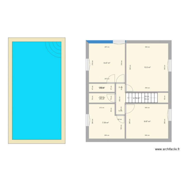 ANGELIQUE 1 ETAGE. Plan de 0 pièce et 0 m2