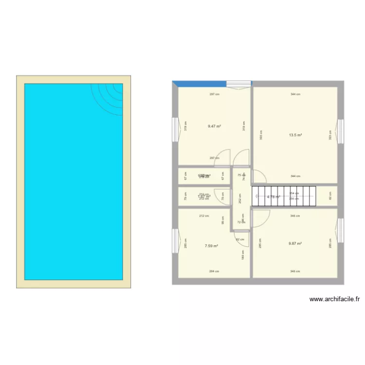 ANGELIQUE 1 ETAGE. Plan de 