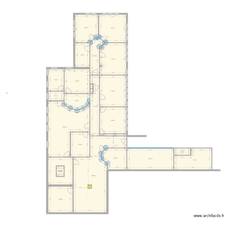 bureau LP V3. Plan de 0 pièce et 0 m2