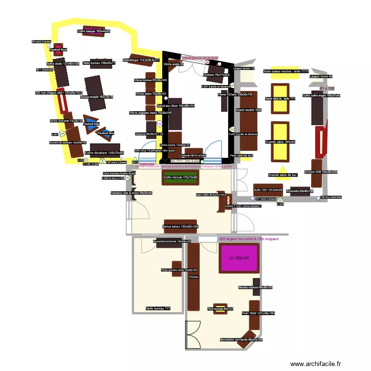 Room1. Plan de Room1. Plan de