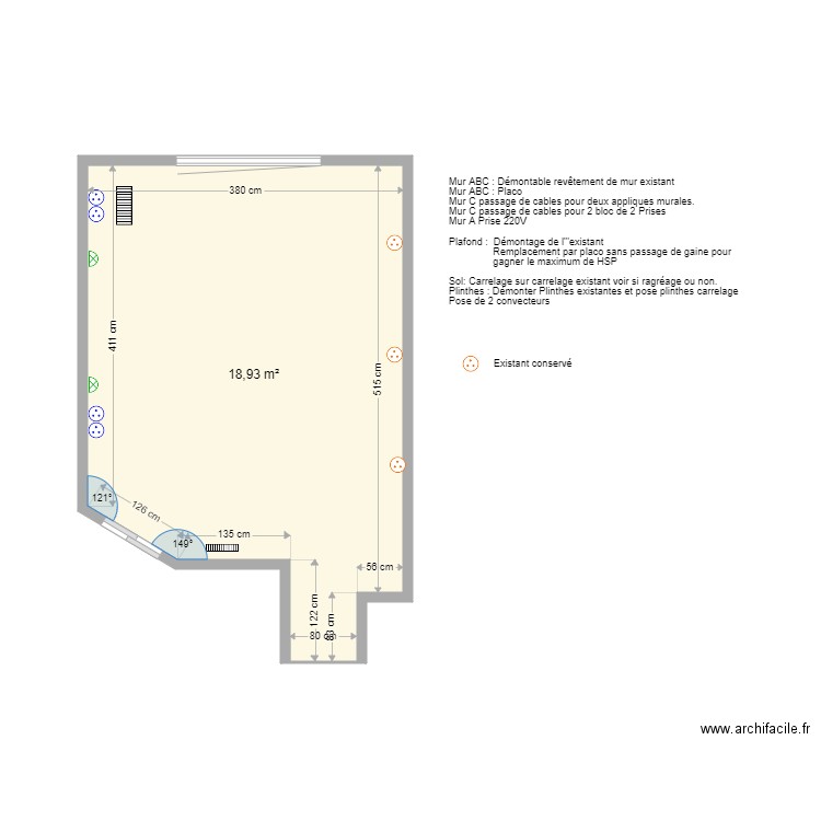 Ile de Ré Salon. Plan de 0 pièce et 0 m2