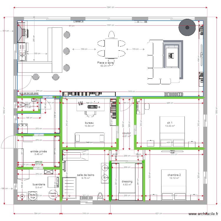 Maison camille sans terrasse . Plan de 0 pièce et 0 m2