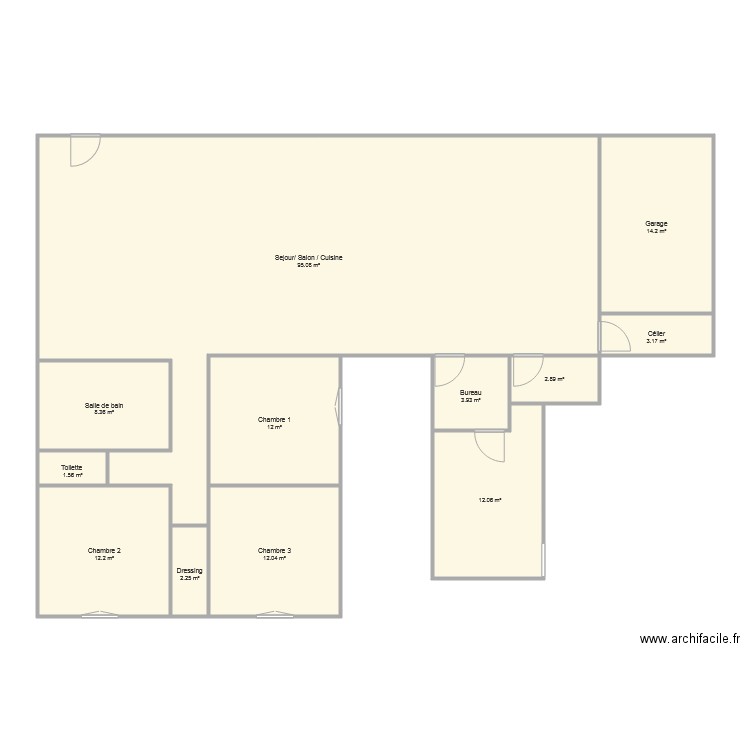 maison by selyan. Plan de 0 pièce et 0 m2