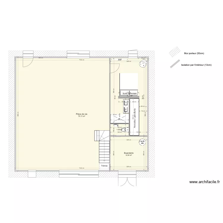 Grange. Plan de Grange. Plan de