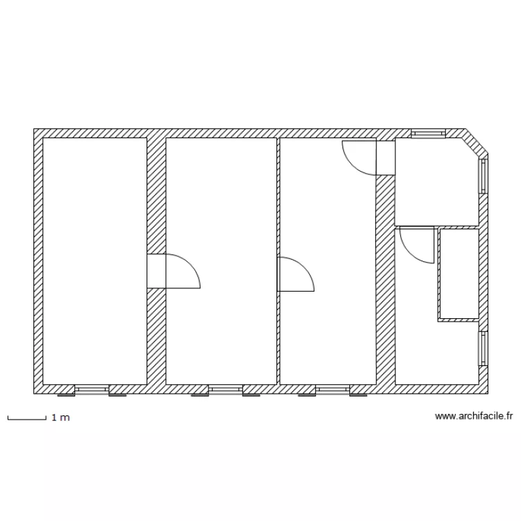 charbonneau etage. Plan de 