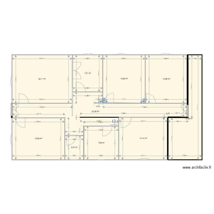 logement mosquée. Plan de 0 pièce et 0 m2