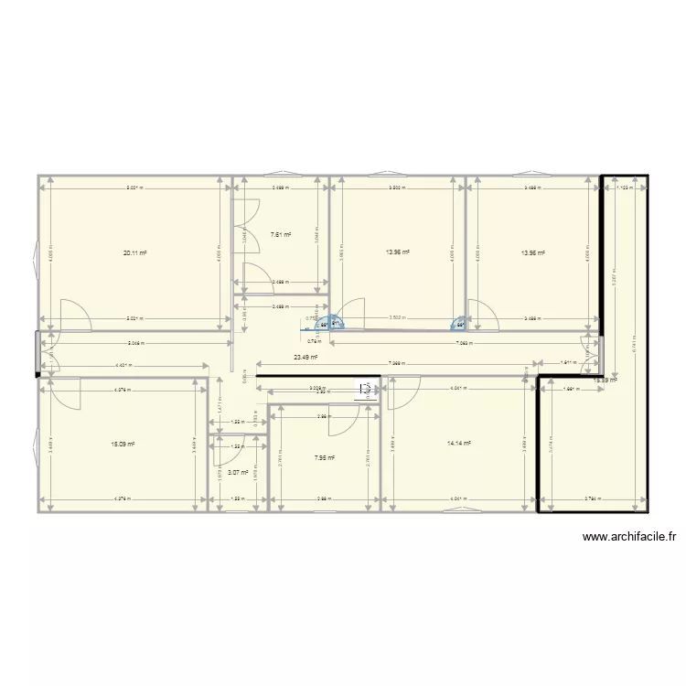 logement mosqu&eacute;e. Plan de 