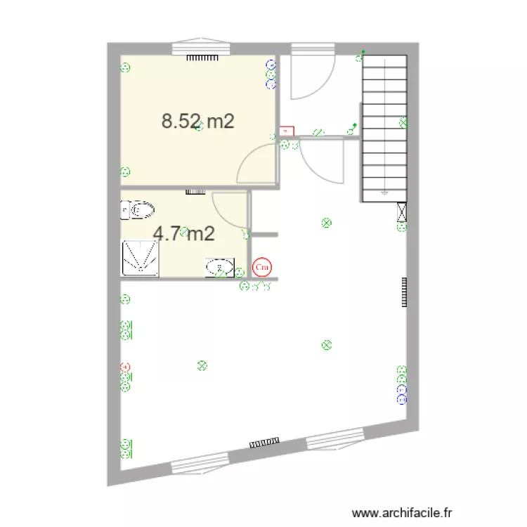 projet Roissy R1. Plan de 