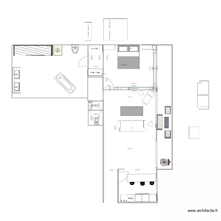 VICTOR HUGO 3. Plan de 