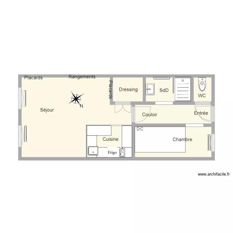 341 St Martin. Plan de 