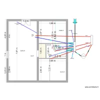 plan pour création  Egout plus Eau Chaude et Froide