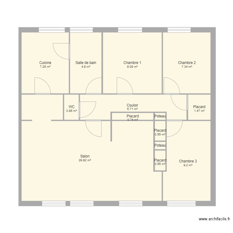 Camille Rousset. Plan de 0 pièce et 0 m2