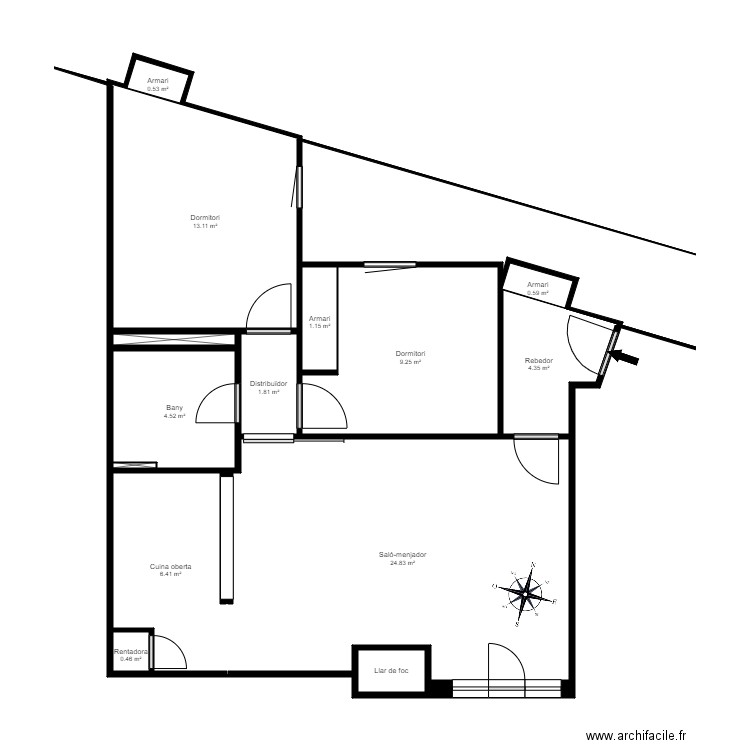 ED GRANDALLA BLOC 2 1 2. Plan de 0 pièce et 0 m2