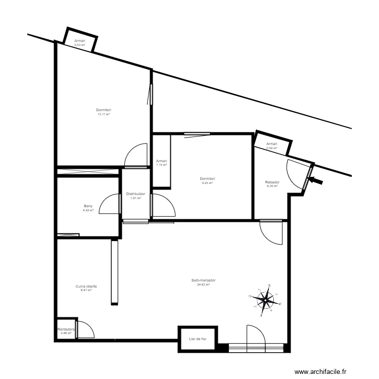 ED GRANDALLA BLOC 2 1 2. Plan de 
