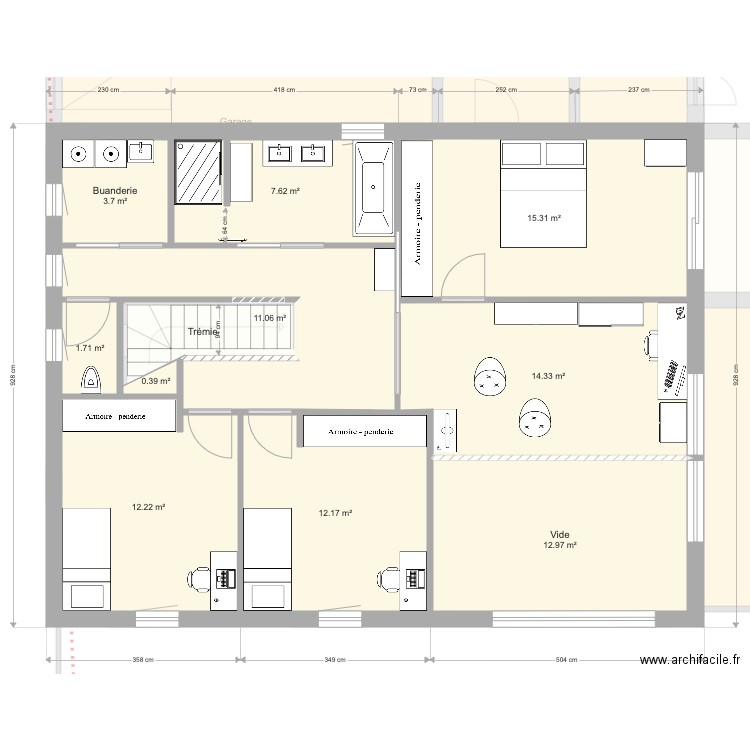 Plan de masse. Plan de 0 pièce et 0 m2