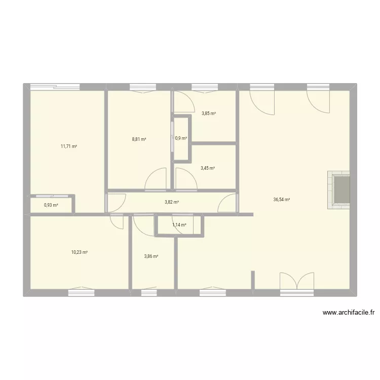 maison. Plan de maison. Plan de