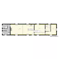 REZ DE CHAUSSEE Etat projet&eacute; cot&eacute;