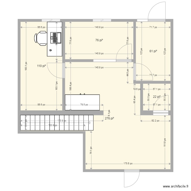 Bureau Oli 15. Plan de 0 pièce et 0 m2