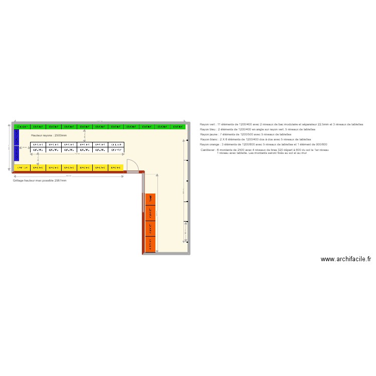 Regional Visétoise RVH. Plan de 1 pièce et 71 m2