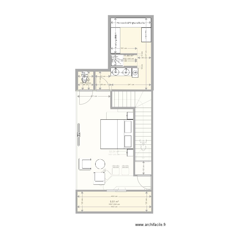 Appt 11 étage. Plan de 0 pièce et 0 m2