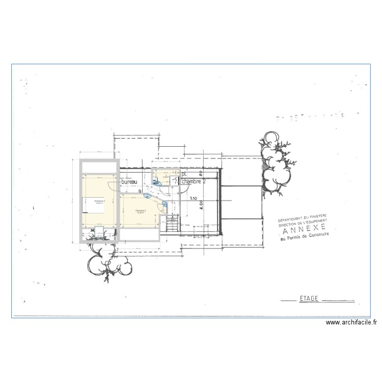 Plan étage SADAT. Plan de 0 pièce et 0 m2