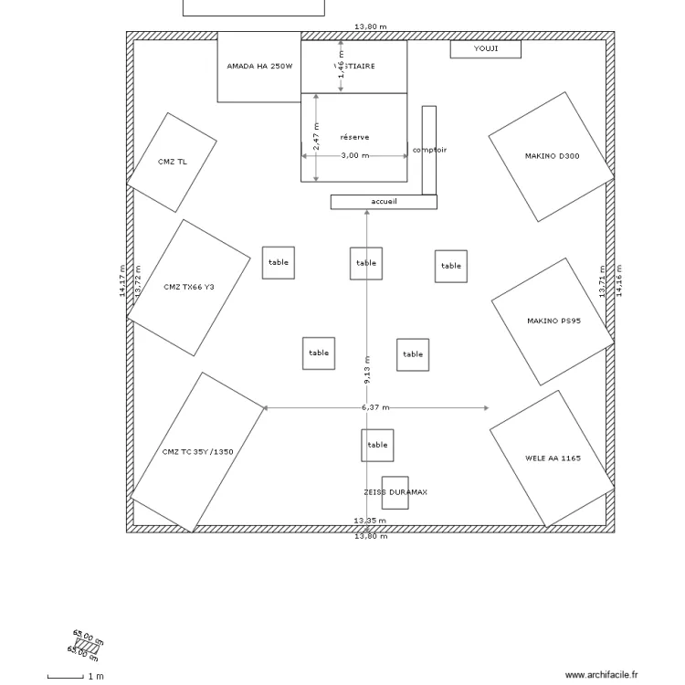 PLAN SALON SIANE 2012 30&deg;. Plan de 