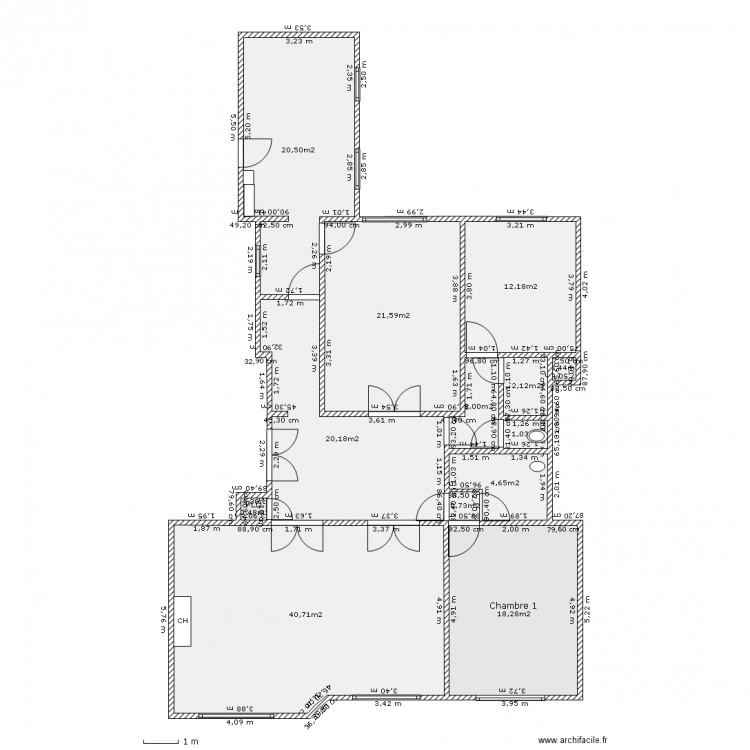 Blériot 16. Plan de 0 pièce et 0 m2