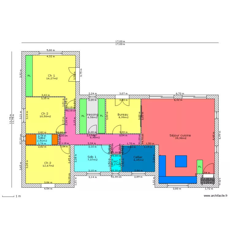 MARQUIS DEBRIL PP cubic. Plan de MARQUIS DEBRIL PP cubic. Plan de