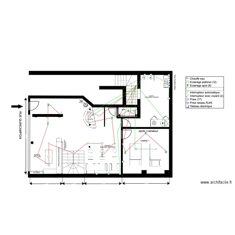ellec étage. Plan de 0 pièce et 0 m2