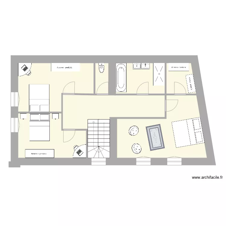 Prieto 1er Etage. Plan de 