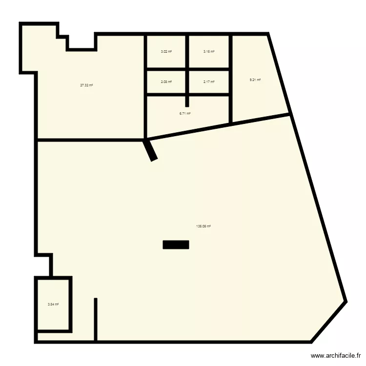 FRANPRIX PANTIN. Plan de 